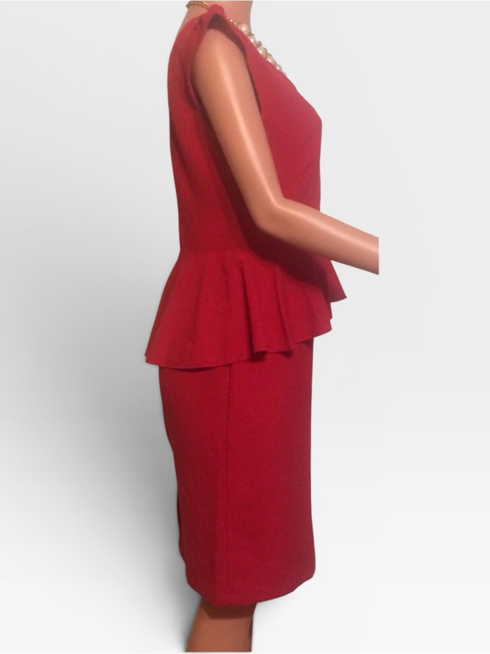 Rock Steady Alice Wiggle Dress in Red, Size XL, Great Preowned Condition - Picture 10 of 13